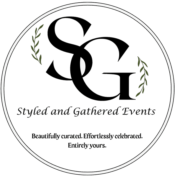 Circular logo featuring SG and event tagline